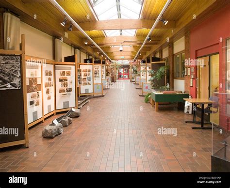 The interior of Mansfield Museum, Mansfield Nottinghamshire England UK Stock Photo - Alamy