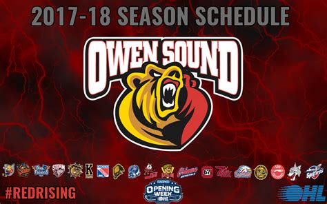 Attack announce 2017-18 regular season schedule - Owen Sound Attack