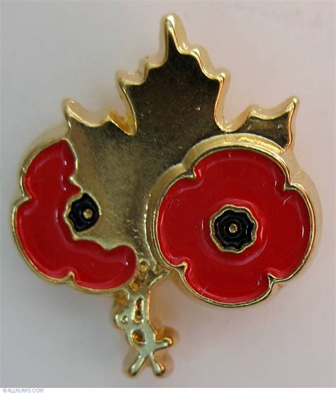 Canadian Poppy-small, Organizations - Canada - Pin - 4814