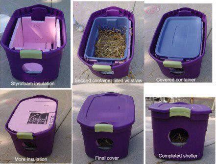 Homemade Cat Shelter for Your Pets & For Strays