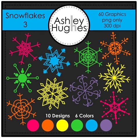 the snowflakes are designed to look like they have been drawn in ...