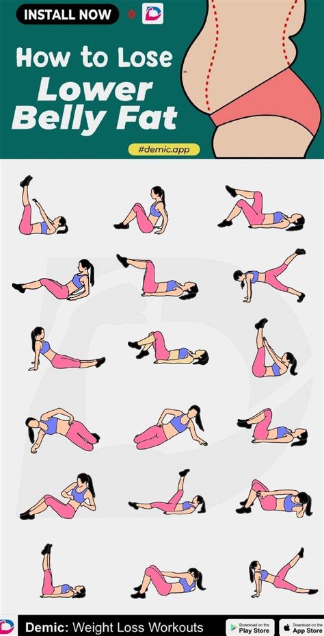 Simple At Home Workouts To Lose Belly Fat