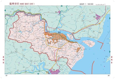 Wenzhou Detail Area Map - Wenzhou • mappery