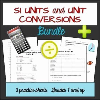 50 Chemistry Conversion Factors Worksheet