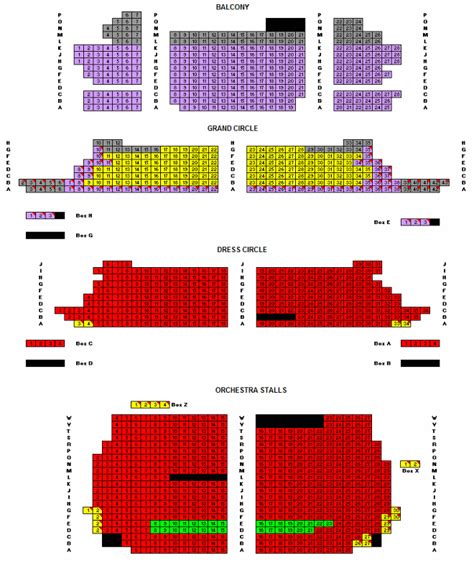 Palace Theatre | Seating Plan, Events & Shows | Theatre Bookings