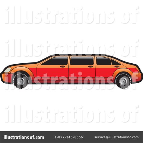 Limo Clipart #1100970 - Illustration by Lal Perera