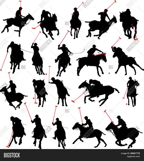 20 Details Polo Player Isolated Vector & Photo | Bigstock