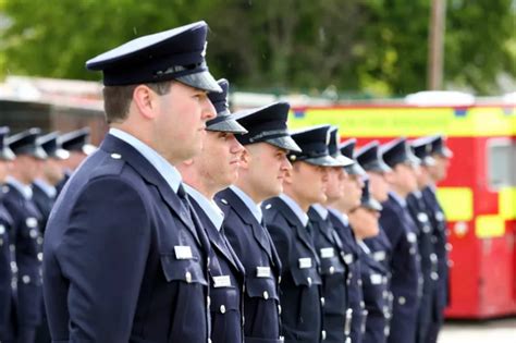 GALLERY: Dublin Fire Brigade's new recruits parade in Marino - Dublin Live