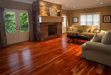 Image result for red brown wood flooring | Living room wood floor, Cherry wood floors, Living ...