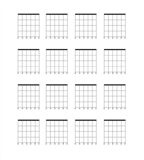 Chord Progression Chart Guitar Pdf - Sheet and Chords Collection