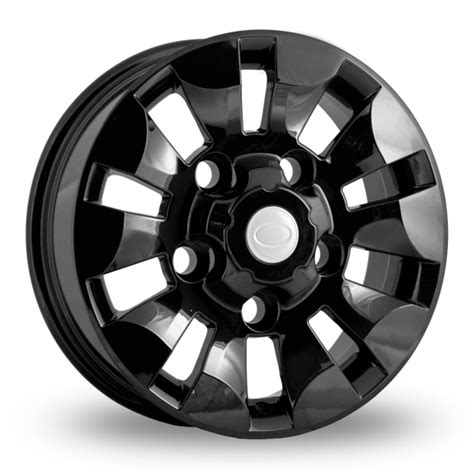 Wolfrace Explorer Gloss Black 16" Alloy Wheels - Wheelbase