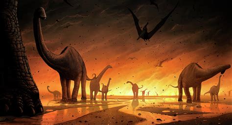 Dinosaur Extinction #1 Photograph by Mark Garlick/science Photo Library ...