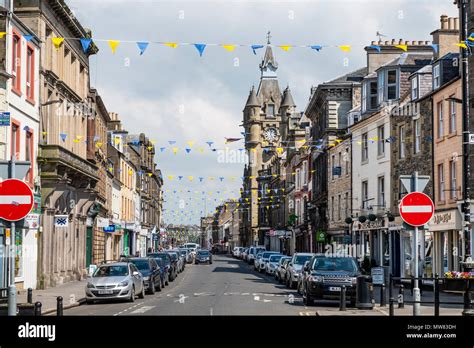 Hawick high street scotland hi-res stock photography and images - Alamy