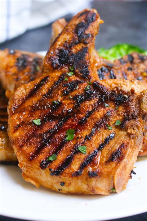 BEST EVER Pork Chop Marinade {So Tender and Juicy!}