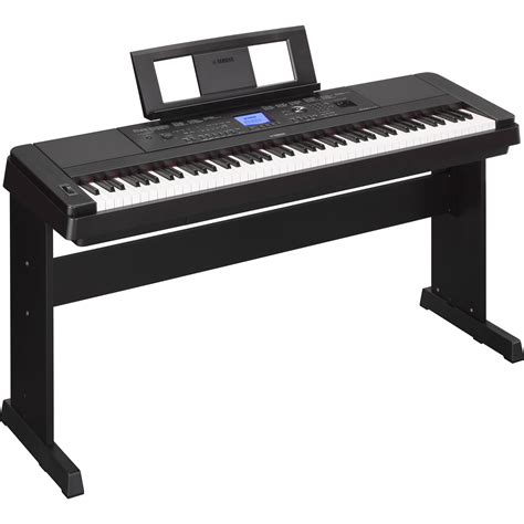 Yamaha DGX-660 Portable Grand Digital Piano (Black) DGX660B B&H