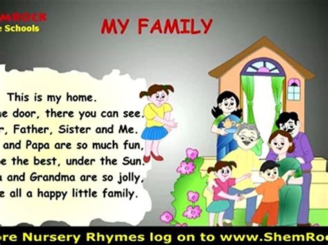 Family Poem For Kids