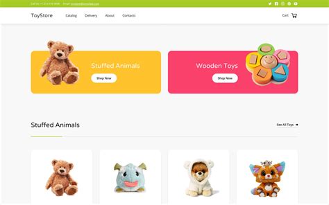 Toystore - Retail HTML5 Responsive Website Template