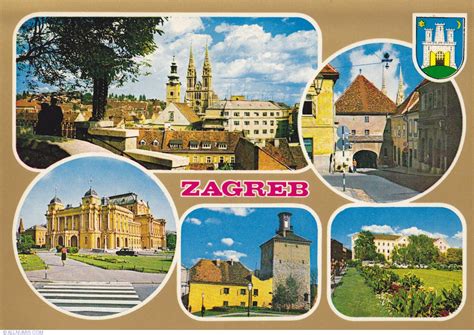 Zagreb - City sites - 1976, 1970-1979 Generic - Croatia - Postcard - 1441