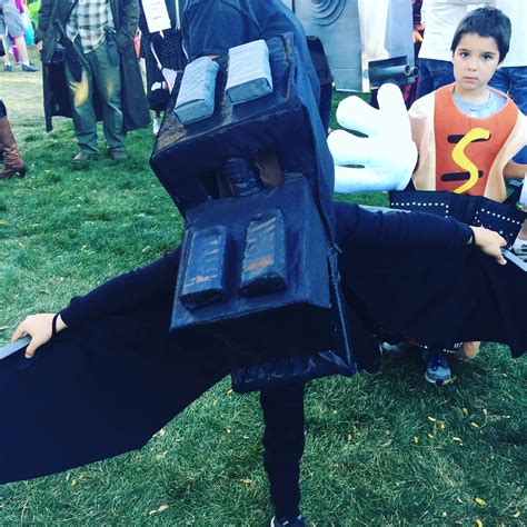 Minecraft ender dragon costume. Halloween. Homemade