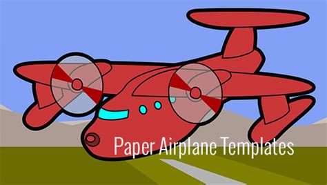 14+ Paper Airplane Templates - PSD, PDF