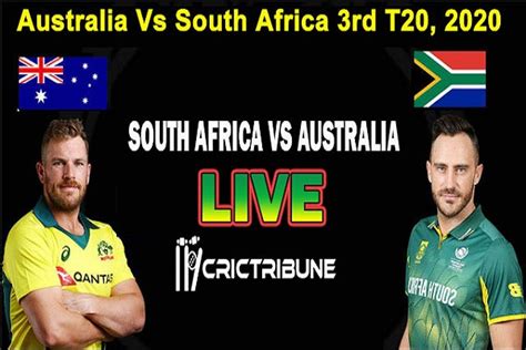 SA vs AUS Live Score, 3rd T20, South Africa vs Australia Live Cricket Score - Latest Cricket ...