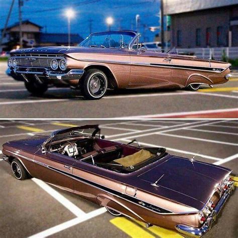 61 Chevy Impala Rag Low low..... | Lowrider trucks, Lowrider cars, Lowrider model cars