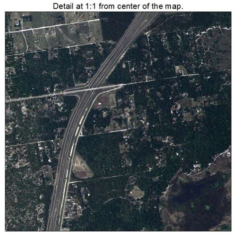 Aerial Photography Map of Shady Hills, FL Florida