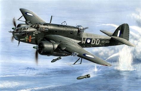 Bristol Beaufort Torpedo | Aircraft art, Airplane art, Aviation art