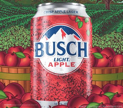 Busch Light Apple Is The Latest Beer To Fall From The Busch Family Tree - BroBible