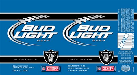 Bud Light's NFL team logo cans approved for 2011-12 season | BeerPulse