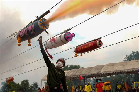 Thai spectators have a blast at a traditional ethnic Mon rocket festival | The Star