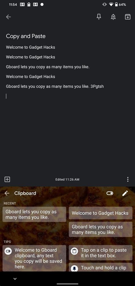 YSK: Gboard Lets You Copy & Paste Multiple Items « Android :: Gadget Hacks