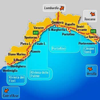 map of the Italian Riviera region | Italy travel, Italy vacation, Italy