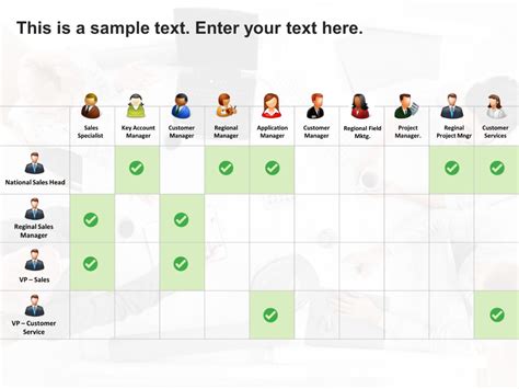 Roles And Responsibilities Template Powerpoint