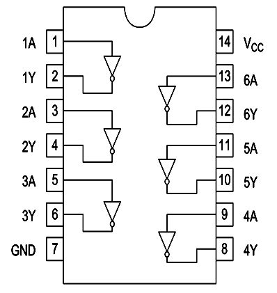 NOT Gate Circuit Diagram and Working Explanation