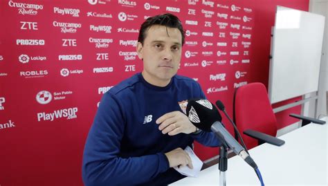 MONTELLA: “WE'RE EXTREMELY DISAPPOINTED, WE DESERVED TO WIN” | Sevilla F.C.