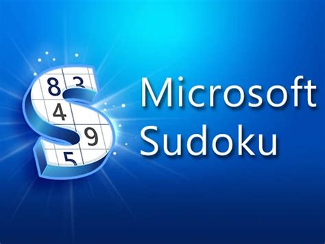 MICROSOFT SUDOKU - Play MICROSOFT SUDOKU on Humoq