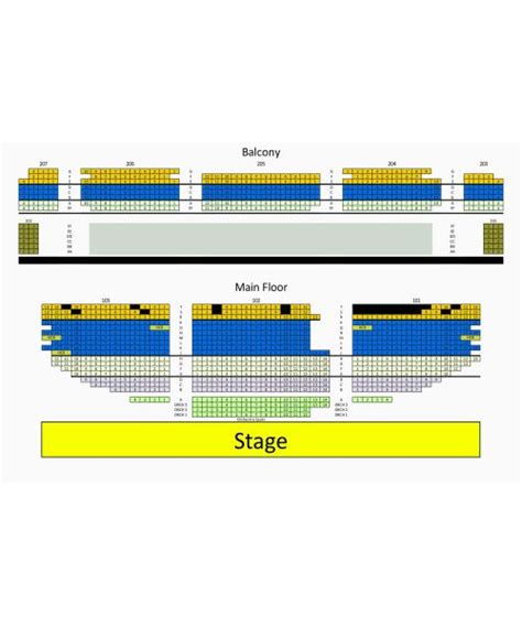 Arcada St Charles Seating Chart | Portal.posgradount.edu.pe