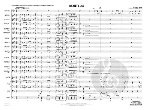 Route 66 (Bobby Troup) » Jazz Ensemble Sheet Music