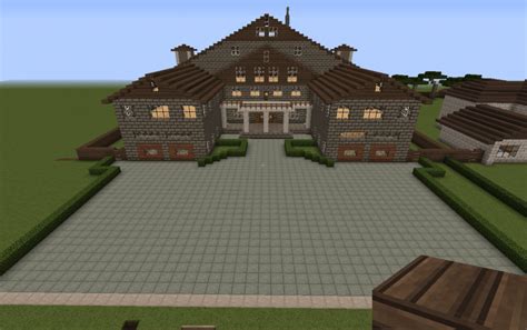 Stone Brick House, creation #4397 | Arquitectura minecraft ...