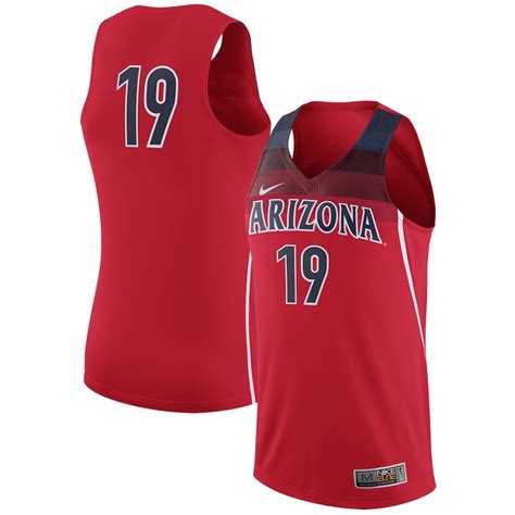 Nike Arizona Wildcats Red College Replica Basketball Jersey