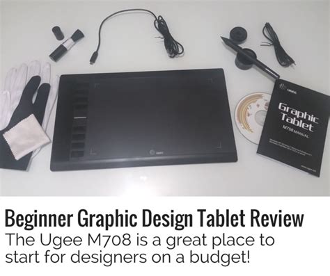 Basic Beginners Graphic Design Tablet Review