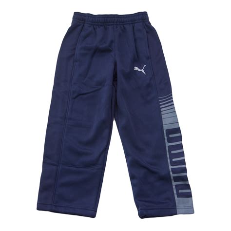 PUMA - Puma Kids Little Boy's Logo Track Pants Sz 5 Deep Navy - Walmart.com - Walmart.com