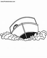 Free Printable Boat Coloring Pages For Kids sketch template