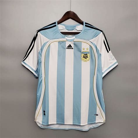 Argentina 2006 World Cup Home Retro Jersey - Soccer Jerseys, Shirts ...