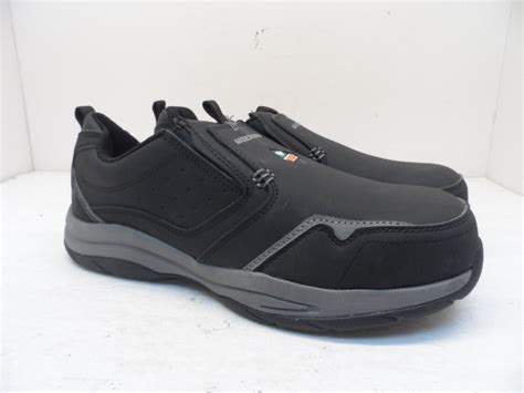 SKECHERS WORK Men's Slip-On Steel Toe Composite Plate… - Gem