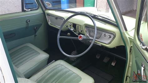 Beautiful 1961 Ford Anglia 105E 997cc Deluxe Saloon, Lime Green / Ermine White