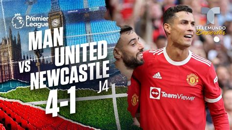 Highlights & Goals | Man. United vs. Newcastle 4-1 | Premier League ...