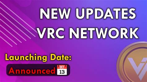 VRC NETWORK NEW UPDATES | VRC COIN NEW UPDATES | VRC NETWORK UPDATES | VRC COIN - YouTube