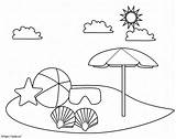 9 Cool Summer Coloring Pages Pdf Png Free Premium sketch template